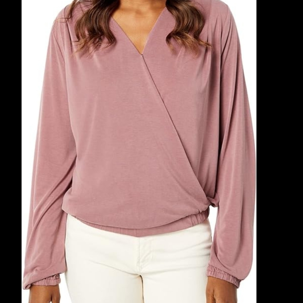 🎉HP🎉NWT - Miss Lili Mauve Rose Semi-Wrap Sz. Lg NOT 1x - Picture 7 of 7